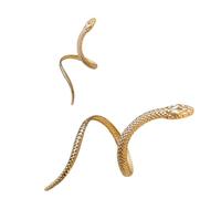 KAHDGSS Snake And Rings Set Openging Social Event Jewelry Iron Texture Suitable For Work Party And Date Wear