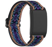 KAHDGSS Strong Nylon Sport Straps Stretchy Bracelets Breathable Wristband Comfortable Bracelets For Watch 4 For Everyday Use Elastic Watch Band