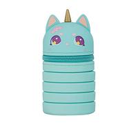 KAHDGSS Telescopic Pen Bag Retractable Pen Large Capacity Silicone Pencil for Case for Kid Boy Girl Birthday Gi
