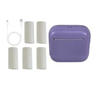 KAHDGSS Thermals Label Printer With Rechargeable Battery For Instants Printing On Devices Gift Portable Printer