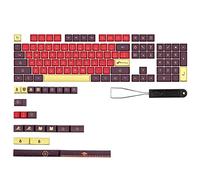 KAHDGSS Thick PBT Keycap Dye Subbed 130 Keys Keycaps For Cherry MX Switches Mechanical Keyboard XDA Profile Explosion Theme