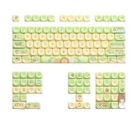 KAHDGSS Thick PBT Keycaps 120keys MCA Profile Animal Theme Sublimations English Keycap Set For 68/75/84/98/100/104/108