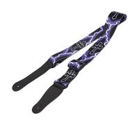 KAHDGSS Thicken Universals Guitar Shoulder Strap Electric Belt Shoulder Pad With Leather End Adjustable Guitar Neck Strap