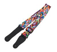 KAHDGSS Thicken Universals Guitar Shoulder Strap Electric Belt Shoulder Pad With Leather End Adjustable Guitar Neck Strap