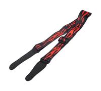 KAHDGSS Thicken Universals Guitar Shoulder Strap Electric Belt Shoulder Pad With Leather End Adjustable Guitar Neck Strap