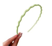 KAHDGSS Thin Headband Non Slip Candygirl HeadBands for Girl Wavy HeadBand for Kid Candy Color Headband Plastic Hair Hoop