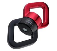 KAHDGSS Triangular Rotational 360 Degree Rope Swivels Connectors for Swing Pilates Hammock 30KN Aluminum Alloy Swing Hammock Connectors