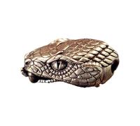 KAHDGSS Unique Snake Head Metal Beads Pendant For Paracord And Do It Yourself Enthusiasts Jewelry Making Paracord Bead Rope Braiding