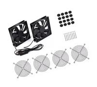 KAHDGSS USB 120mm Quiet Cooling Fan 3 Speed Adjustable for and Electronics Hydraulic Bearing Fan