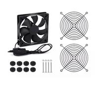 KAHDGSS USB 120mm Quiet Cooling Fan 3 Speed Adjustable for and Electronics Hydraulic Bearing Fan