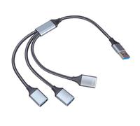 KAHDGSS USB Converters Cable 1xUSB3.0 And 2xUSB2.0 Port Data Transfer Splitter For Computer TVs Printer Devices USB Hubs