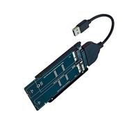KAHDGSS USB3.0 Cable Adapter Card Easy Connection For 2012 1425/1398/1466/1465 Solid Driver Disk Replacement 12+6Pin Converter