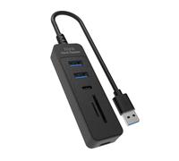 KAHDGSS USB3.0 Expansion Adapter With Type C Port And Memory Card Readers Compatibles Multiple Systems USB Adapter With Double Card Slots For Dashcam