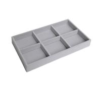 KAHDGSS Velvets Jewelry Storage Tray for Drawer Organization Stackable Rings Organiser Multifunctional Necklace Bracelets Holder Modern Jewelry Holder