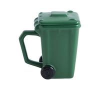 KAHDGSS Weird Bin Design Ceramic Drinkware 400ml Sturdy Cup Garbage Can Shape Mugs for Coffee Teas Milk Water Creative Garbage Bin Shape Coffee Cup