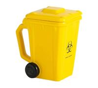 KAHDGSS Weird Bin Design Ceramic Drinkware 400ml Sturdy Cup Garbage Can Shape Mugs for Coffee Teas Milk Water Creative Garbage Bin Shape Coffee Cup