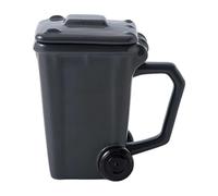 KAHDGSS Weird Bin Design Ceramic Drinkware 400ml Sturdy Cup Garbage Can Shape Mugs for Coffee Teas Milk Water Creative Garbage Bin Shape Coffee Cup