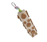KAHDGSS Wood Bird Chew Toy For Parrots Macaws Small Parakeets Conures Budgies Finches Cockatiel Entertainment Release Stress Corks Stoppers Toy