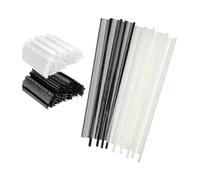 Kahdsvby 2000Pcs Mini Tag Kit,0.5cm Garment Tag Barb Attachment Price Tags 1000Pcs Black Fasteners and 1000Pcs White Fasteners Easy Install Easy to Use
