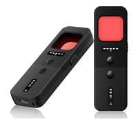 Kahdsvby 5 in 1 Hidden Camera Detector, GPS Tracker Detector, Infrared Camera Scanner, Bug Detector, RF Signal Scanner Device Black