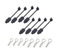 Kahdsvby 8 PCS RC Car Body Clip Rubber Retainer Shell Fixed Buckle Lock 8301 Replacement Accessories for Arrma 1/8 1/10 1/16 Vehicles