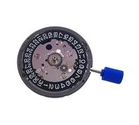 Kahdsvby NH34 High Precision Movement NH34 GMT Function Calendar 3 Clock Automatic Movement Replacement Parts Black Calendar, silver, Schwarzer Kalender