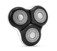 Kahdsvby Replacement Floating Extra Head 3 Cutter Spare Beard Blades Floating Extra Head Stainless Steel Waterproof