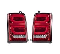 KAHDUTE Tail light Assembly Compatible With Lada For Niva 4x4 1995-2003 2004 2005 Rear Tail Lights Stop Brake Reversing Turn Signal Light Taillights With Relay(Red,Size A)