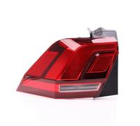 KAHDUTE Tail light Assembly Compatible With VW For Tiguan L 2017 2018 2019 2020 2021 Tail Light Turn Signal Brake Stop Light Rear Bumper Fog Lamp Tail Lamp Assembly(Outer Left)