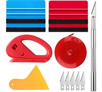 KAHEIGN 13Pcs Car Vinyl Wrap Tool Kit, Wrap Squeegee Wallpaper Smoothing Tool with Cutting Tool Felt Squeegee Hard Scraper for Car Wrapping and Install Wallpaper