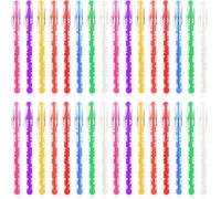 KAHEIGN 32Pcs Maze Ballpoint Pen, 14.5CM Novelty Blue Ink Pen Puzzle Fidget Toy Pen Stress Relief Pen with Inside Maze Ball for School Office Stationery Supplies (8 Colors)