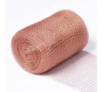 KAHEIGN Copper Mesh Rodent Pest Control, 12.7CM x 600CM Pure Copper Wire Mesh Double Layer Knit Copper Tape for Snails Slugs Repellent Barrier, Hole Blocking, Gardening & Sealing Water Opening