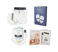 KAHLMI Massage Me! Socks for Baby Massage, Constipation, Gas Relief, Colic Calm & Baby Sleep Aid, Baby Socks for Newborn, Infant, Toddler, Mom Gifts & Baby Gifts