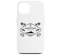 Kahoolawe South Seas Sea Turtle Palms Hawaii Aloha Case for iPhone 13