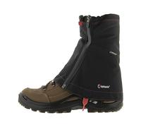 Kahtoola LEVAgaiter Mid GTX Gaiters, Waterproof Gore-TEX Shoe & Boot Protection for Mountaineering, Off-Trail Hiking in Mud, Snow & Ice - Black - Large