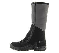 Kahtoola NAVAgaiter Tall GTX Gaiters I Waterproof Gore-TEX Boot Protection for Mountaineering, Hunting, Off-Trail Hiking in Mud, Snow & Ice - Dark Gray | Black - Large