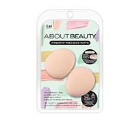 Kai About Beauty Fingertip Precision Eye Makeup Sponge, Undereye Liquid & Powder Puffs, Marshmallow-Soft for Smooth Application, Ribbon Design for Fingertip Control