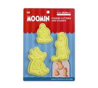 Kai DN0600 Cookie Cutter, Moomin, Little My Snufkin, Set of 3, Cookie Cutter, Candy Making, Moomin