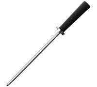 Kai PRO Combination Honing Steel 9", "Gently Corrects Rolled Knife Edges, Smooth & Micro-Ribbed Honing Rod, Built-in Angle Guide