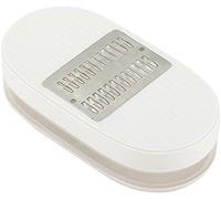 KAI Select Julienne Grater, coarse made of stainless steel - dimensions 13.6 x 7 x 3.2 cm with collecting container - kitchen grater and wooden brush