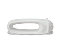 Kai Serrated Knife Pull Sharpening System, Kitchen Knife Sharpener for Serrated and Reversed Scallop Blades, Sharpener for Professional and Home Chefs