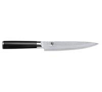 Kai Shun DM-0768 Small Slicing Knife 18cm Blade Length, Pakka Wood Black