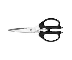 KAI Shun Multi-Purpose Scissors - Ergonomic Handle - Bone Notch, Nutcracker, Bottle Opener & Cap Lifter - disassemblable for Easy Cleaning - Kitchen Scissors