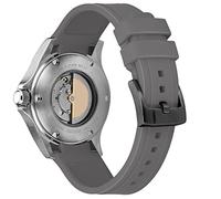 Kai Tian 18mm 20mm 21mm 22mm 24mm Classy Curved Lugs Rubber Watch Strap Band Fit Most Watches for Men Women Black Blue Brown Red Green White Gray Orange Yellow Watch Bracelet Replacement