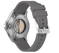 Kai Tian 18mm 20mm 21mm 22mm 24mm Classy Curved Lugs Rubber Watch Strap Band Fit Most Watches for Men Women Black Blue Brown Red Green White Gray Orange Yellow Watch Bracelet Replacement