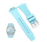 Kai Tian FKM Watch Strap for Tissot PRX Watch Series, Soft Fluorubber Strap for Tissot PRX Powermatic 80.12 mm Men Women Replacement FKM Bands for Tissot PRX Series Watch 40 mm with Pin Buckle, 40mm