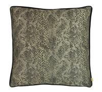 Kai Viper Metallic Snakeskin Square Feather Filled Cushion
