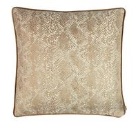 Kai Viper Feather Filled Cushion, Polyester, Rust