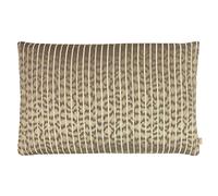 Kai Wrap Caracal Feather Filled Cushion, Polyester, Cotton, Bronze
