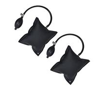 KAIAIWLUO Air Wedge Pump,2 PCS Mounting Cushion Inflatable Air Wedge Alignment TPU Air Bags for Lifting for Doors Windows Car Shim Doorstop Chisel Furniture 50CM